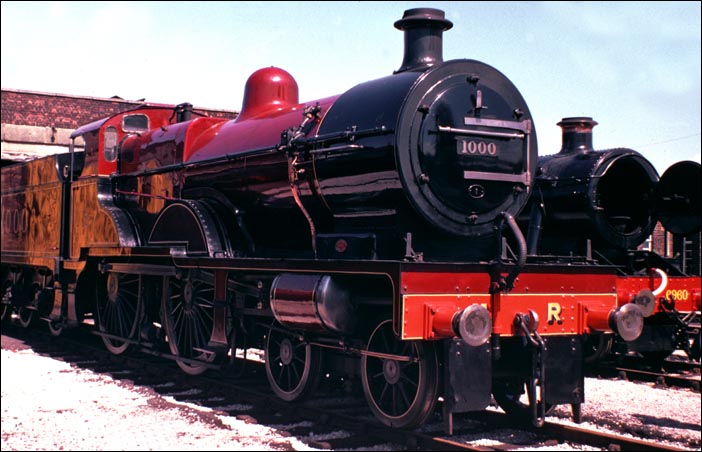 Midland Compound no.1000 at Steamtown Carnforth