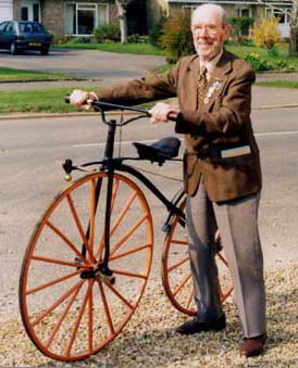 TOM YOUNG with his Boneshaker
