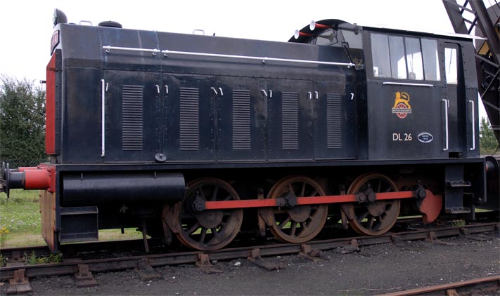 0-6-0 DL 26 at the Didcot Centre 0-6-0 DL 26 at the Didcot Centre