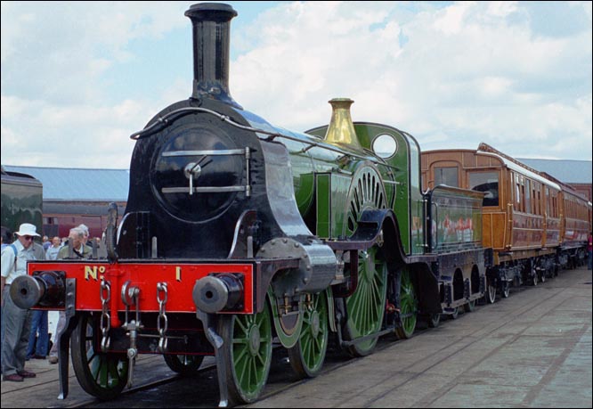 GNR no.1 at the Doncaster open day in 2003