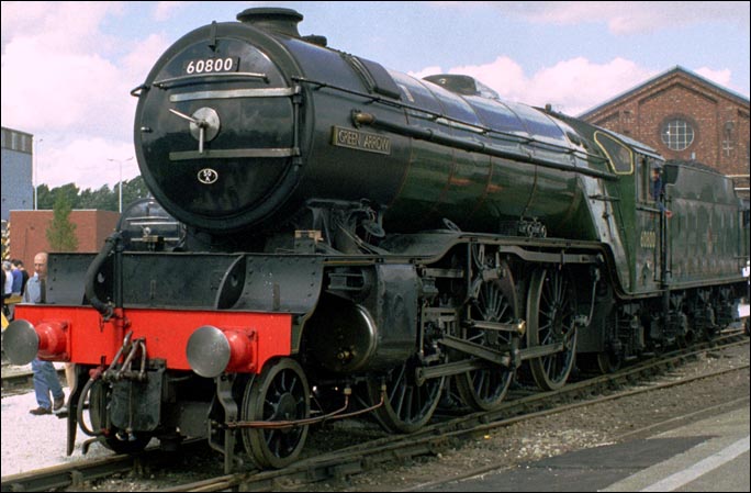 Green Arrow 60800 at the Doncaster Open day in 2003