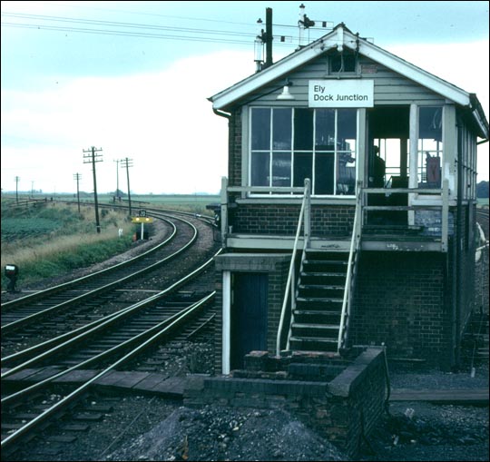 Ely Dock Junction signal box