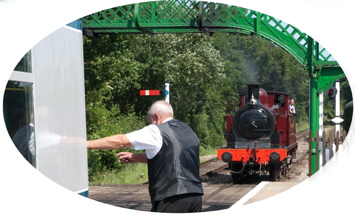 Metropolitan No1 running round its train