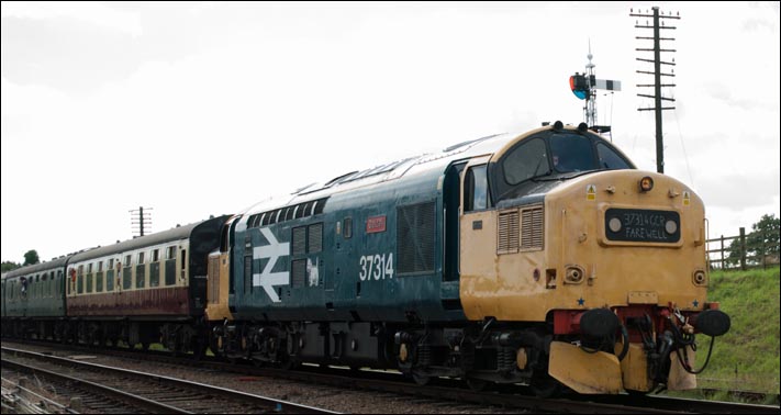 37314 at the Great Central Railway on 12th September 2010 at Quorn and Woodhouse station. 