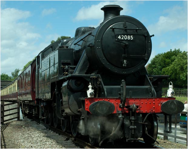 42085 at Rothley railway station in 2008