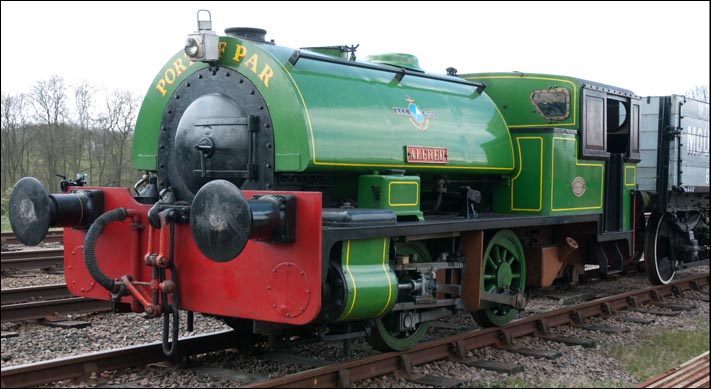 Alfred a 0-4-0ST built by W.G. Bagnell for use at Par harbour 