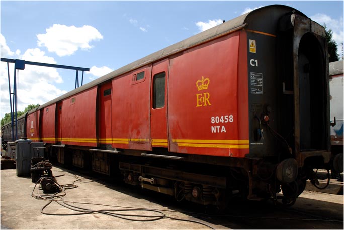 80048 NTA at Rothley on the Great Central Railway on the 22nd of June 2008. 