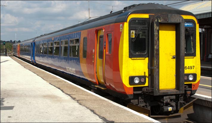 East Midland Trains class 156497 