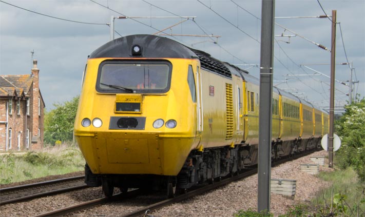 The Network Rail Measurment High Speed Tain at Holme