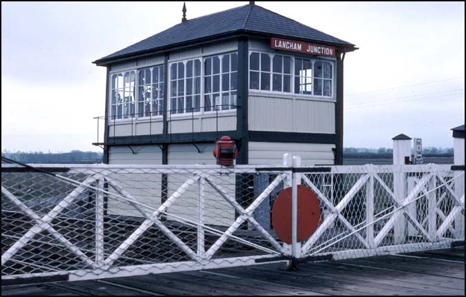 Langham Junction signal box BR