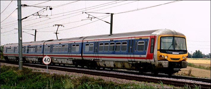 WAGN class 365534 at Littleport WAGN class 365534 at Littleport