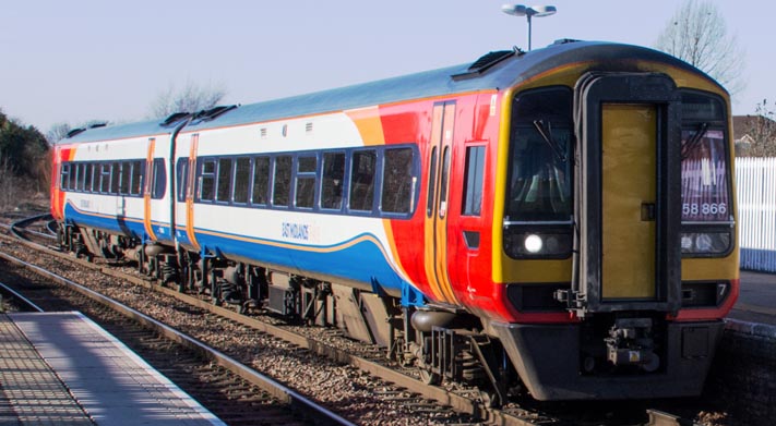 East Midlands Trains class 158 866 