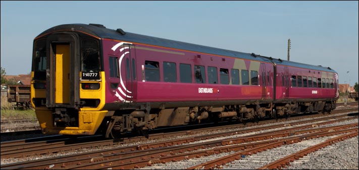 East Midland Trains class 158 777 