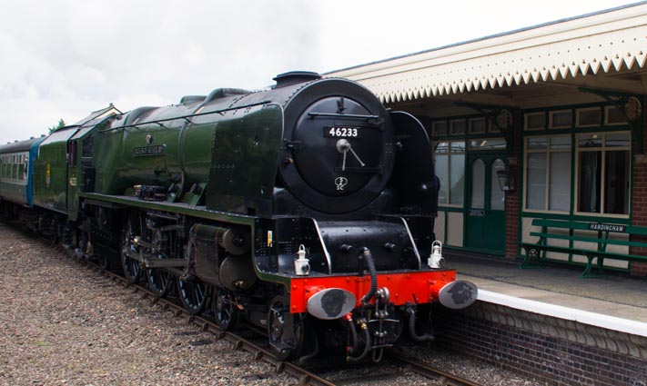 46233 Duchess of Sutherland at Hardingham 