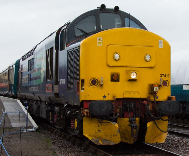 DRS class 37419 at Dereham 