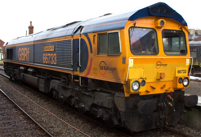 GBRf class 66733 Cambridge PSB 