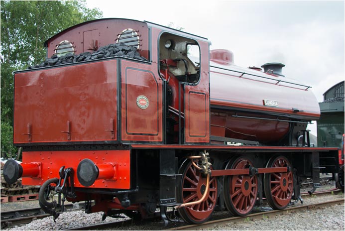 0-6-0ST Cumbria at Dereham 