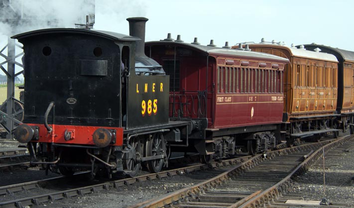 LNER 0-4-T at Weyboure 