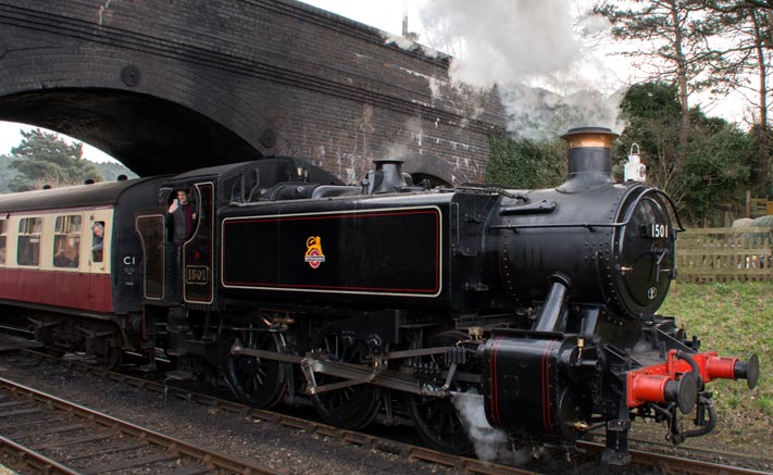 GWR 0-6-0ST 1501 