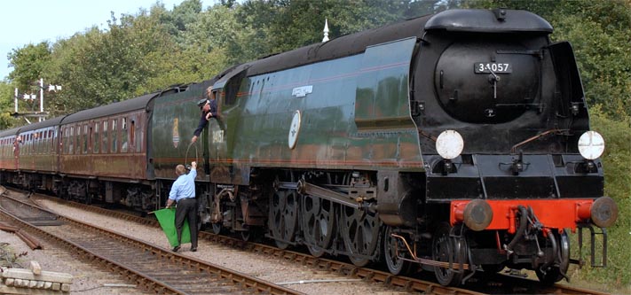 34081 92 Sqadron  renumbered as 34057 Biggin Hill 