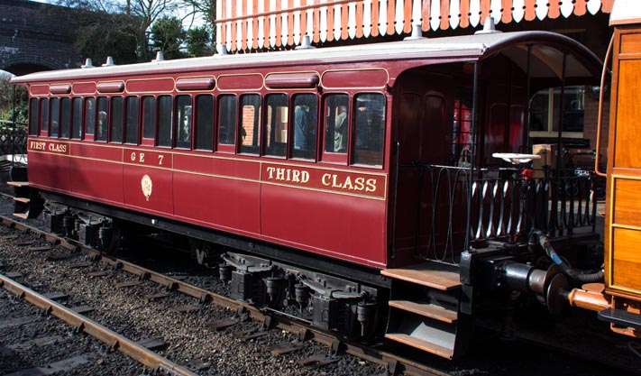 Wisbech & Upwell tramway coach
