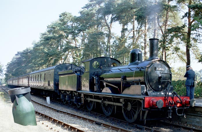 J15 65462 at Holt station 