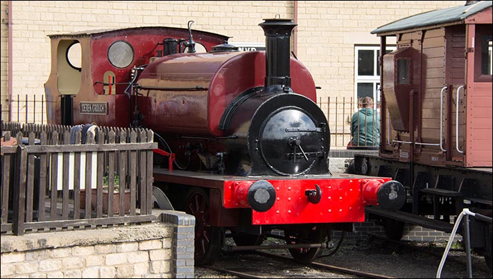 This 0-6-0ST Derick Crouch has now been painted and now looks far better than it did This 0-6-0ST Derick Crouch has now been painted and now looks far better than it did