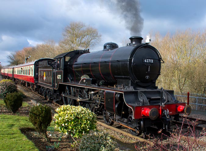 4-6-0 62712 Morayshire at Orton Mere on the 21st of Febuary 2015 4-6-0 62712 Morayshire at Orton Mere on the 21st of Febuary 2015