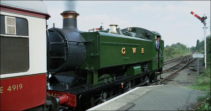 9446 waits at Orton Mere 