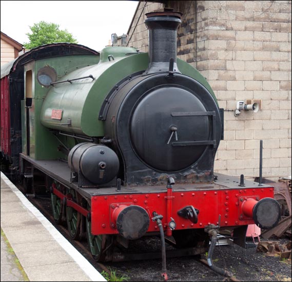 Jacks Green at Wansford station in May 2013