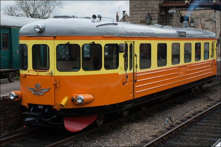 Swedish State Railways Y7 Railcar no.1212  Swedish State Railways Y7 Railcar no.1212