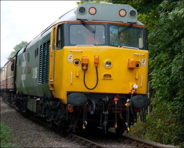 Class 50026 Indomitable at NVR in 2012