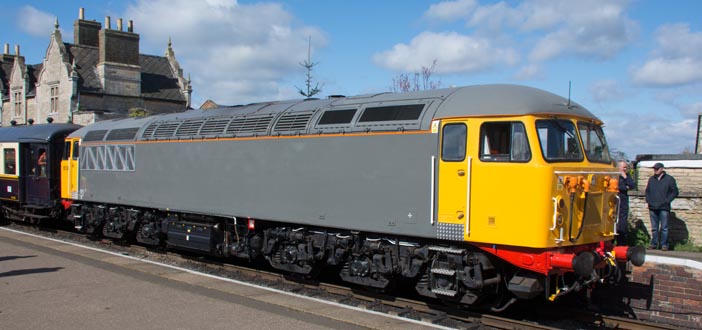 Class 56 104 Class 56 104 in Wansford Nene Valley Railway station