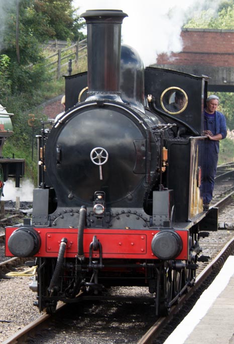 LNWR 0-6-2T Coal tank no.1054 light engine 