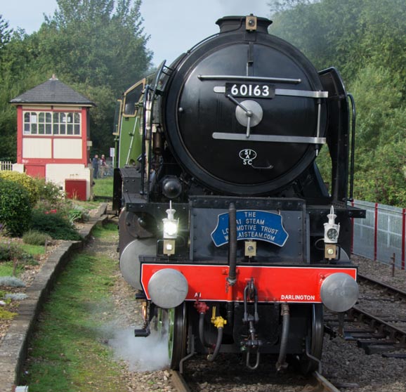 A1 Tornado 60163 into Orton Mere 