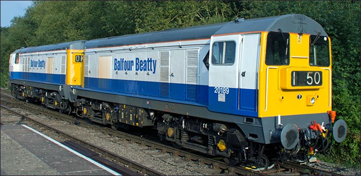 Two Balfour Beatty class 20s, Two Balfour Beatty class 20s,