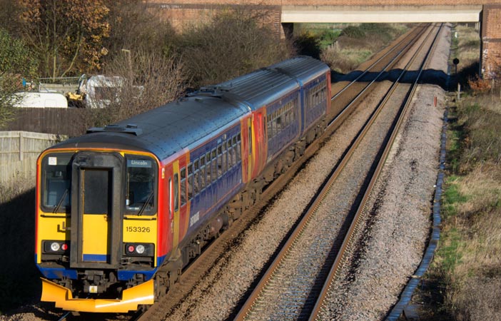 East Midlands Trains class 153326