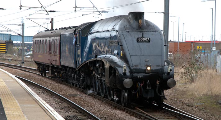 A4 4-6-2 60007 Sir Nigel Gresley 