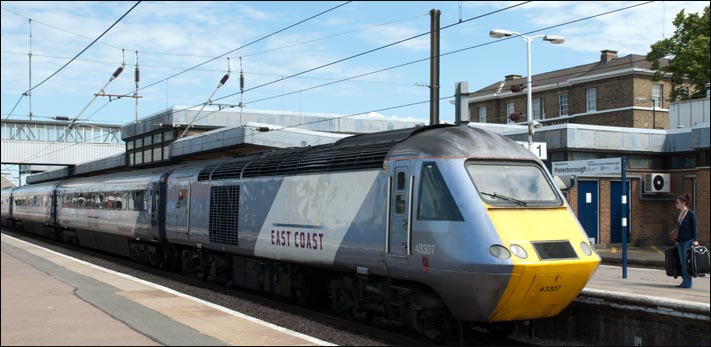 East Coast HST 43307 on the 4th of June 2011 East Coast HST 43307 on the 4th of June 2011