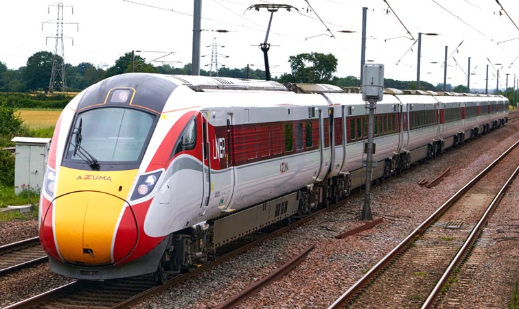  LNER Azuma on the ECML up fast 