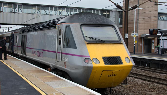 East Coast HST power car 43251 