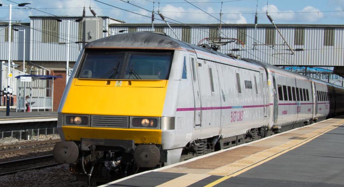 Virgin East Coast Class 91115 Blaydon Races 