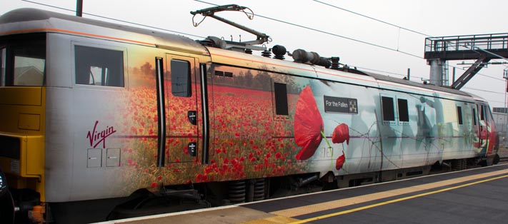 Virgin East Coast class 91111   For the Fallen