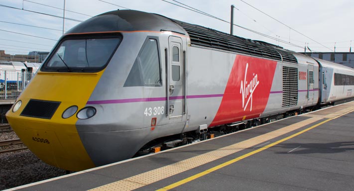 HST power car 43 308 Highland Chieftain