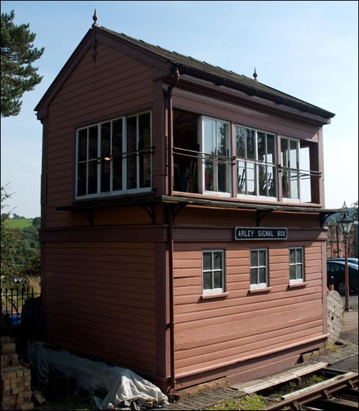 Arley Signal Box at The Severn Valley Railway in 2008 Arley Signal Box in 2008