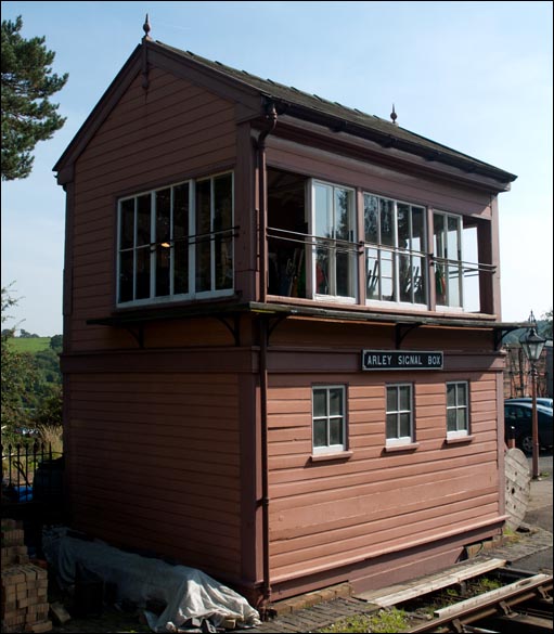 Arley Signal Box in 2008 