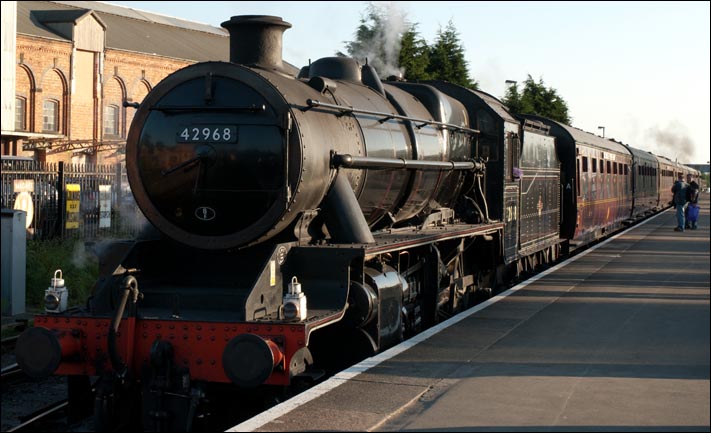 42968 at the Severn Valleys Kidderminster Town station in 2009