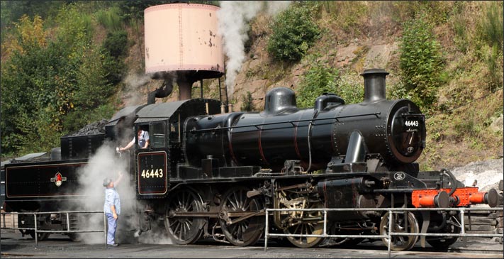 46443 at the Severn Valleys Bewdley station in 2007
