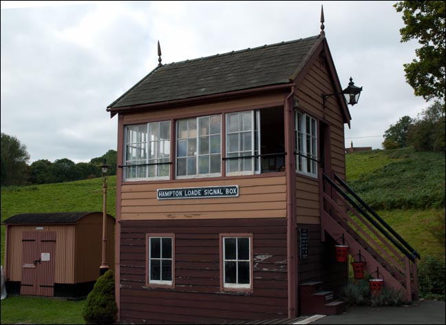 Hampton Loade  Signal Box in 2009 