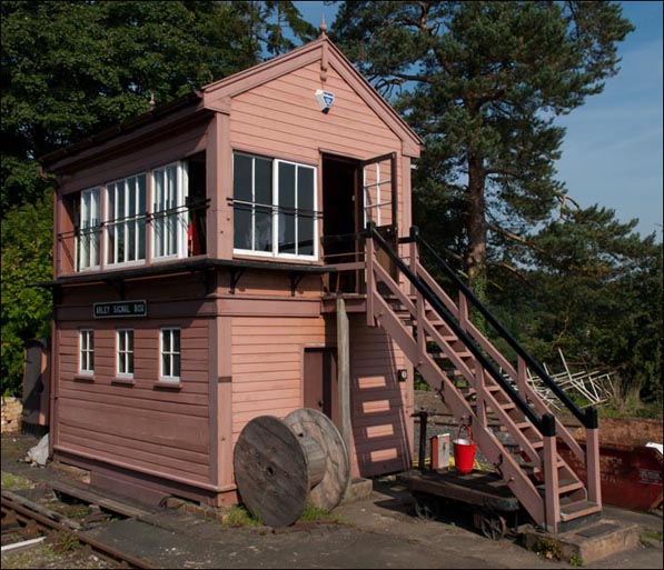 Arley Signal Box in 2008 Arley Signal Box in 2008